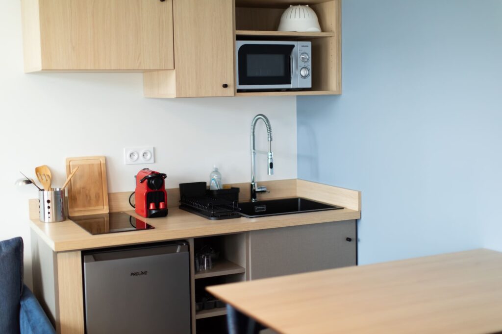appartement T2 double kitchenette hotel de la baie crozon