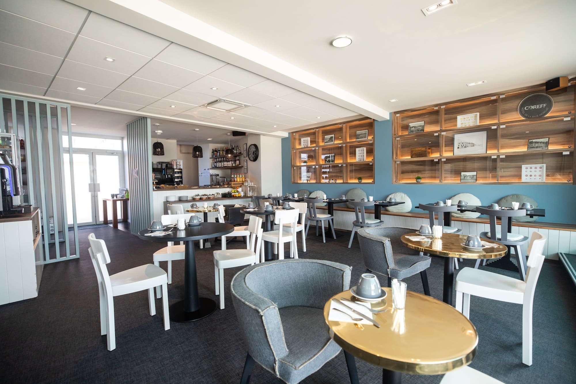 hotel de la baie crozon salon de thé salle